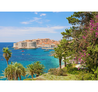 Wand Fototapete Blick auf split, kroatien - TenStickers
