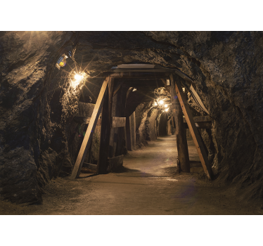 Fototapete landschaften höhlenpassage aussicht - TenStickers