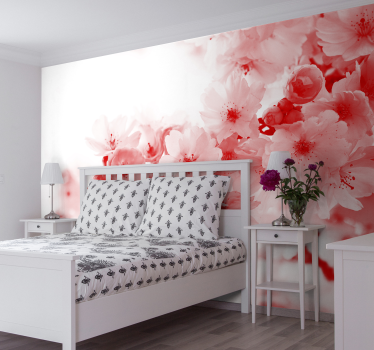 Fototapete blumen blühende florale - TenStickers
