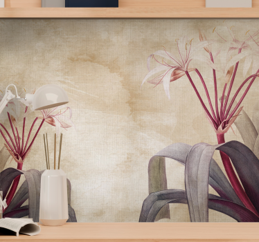 Fototapete blumen elegante blumenarrangements - TenStickers