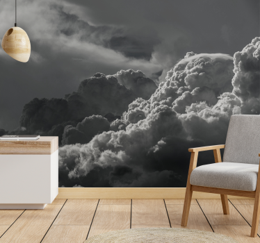 Fototapete himmel dramatische wolkenformation - TenStickers
