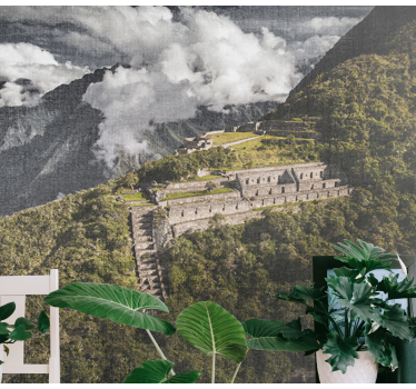 Fototapete Landschaften majestätische ruinen aussicht - TenStickers