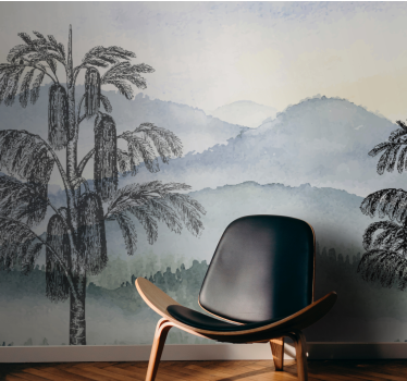 Fototapete natur berglandschaft - TenStickers