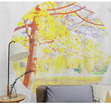 Fototapete natur herbstbaum szene - TenStickers