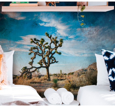 Fototapete Natur joshua tree landschaft - TenStickers