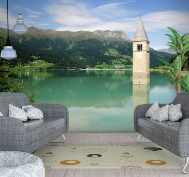 Fototapete See alpenseepanorama - TenStickers