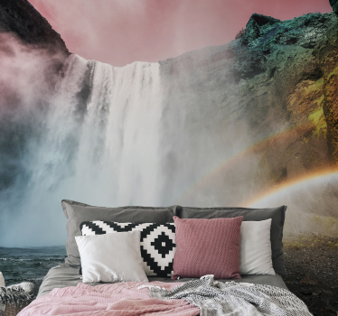 Fototapete wasserfall grand cascade perspektive - TenStickers