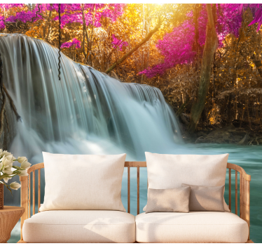 Fototapete wasserfall grand cascade stream - TenStickers