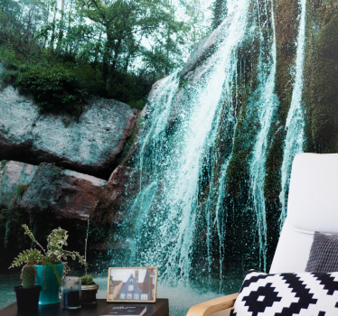 Fototapete wasserfall grand waterfall cascade - TenStickers