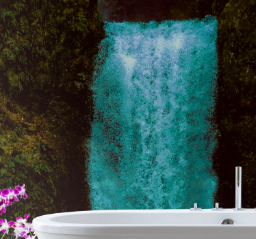 Fototapete wasserfall großer wasserfallfluss - TenStickers