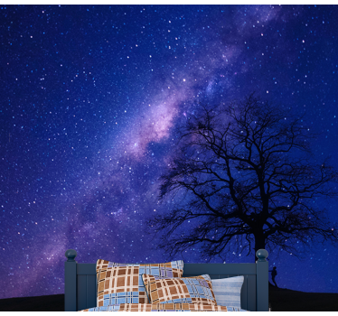 Fototapete Weltraum astrale nachtansicht - TenStickers