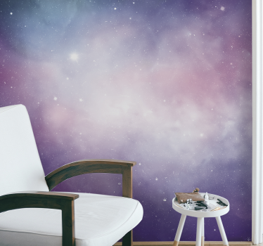 Fototapete Weltraum kosmische nebelmuster - TenStickers