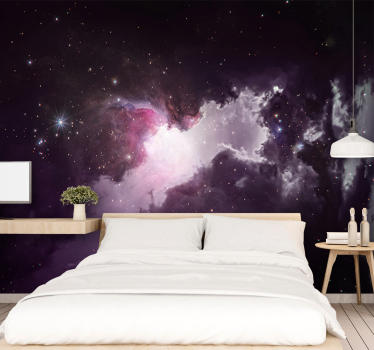 Fototapete weltraum kosmischer nebelwirbel - TenStickers