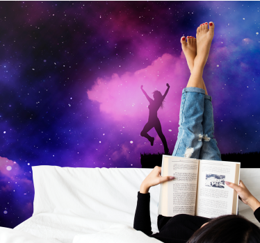 Fototapete Weltraum tanzen im kosmos - TenStickers