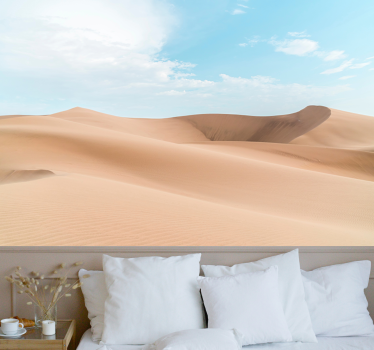 Fototapete wüste sanfte sanddünen - TenStickers