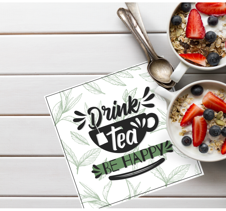 Bierdeckel sprüche mit inspirierenden teetassen zitaten - TenStickers