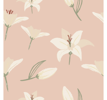 Untersetzer geek mit elegantem floralen design - TenStickers