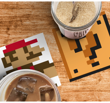 Untersetzer Freak Super mario-themen - TenStickers