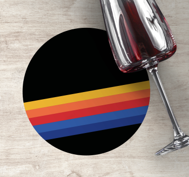 Vintage Untersetzer Vintage-gaming-streifen - TenStickers