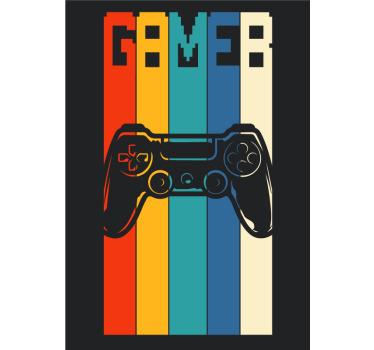 Poster Gaming Kontroller - TenStickers