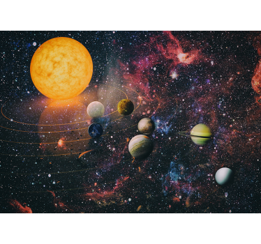 Sonnensystem Poster für Teenager - TenStickers