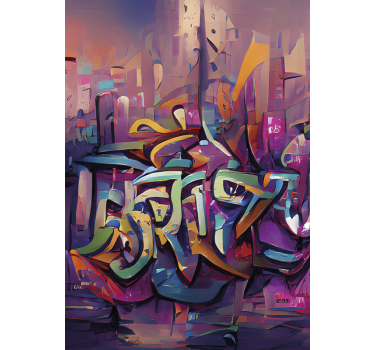 Jugendzimmer Poster Straßenkunst Graffiti - TenStickers