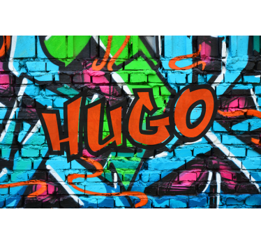 Personalisierte Poster personalisierter graffiti-kunstdruck - TenStickers
