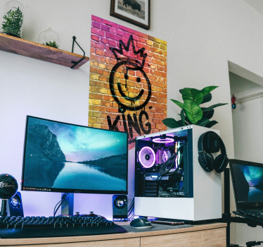 Poster Teenagerzimmer urbanes Streetart-Plakat - TenStickers