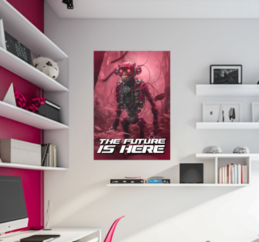 Poster Teenagerzimmer Invasion Affenrobotern - TenStickers