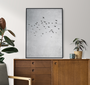 Poster Tiere Vögel fliegen - TenStickers