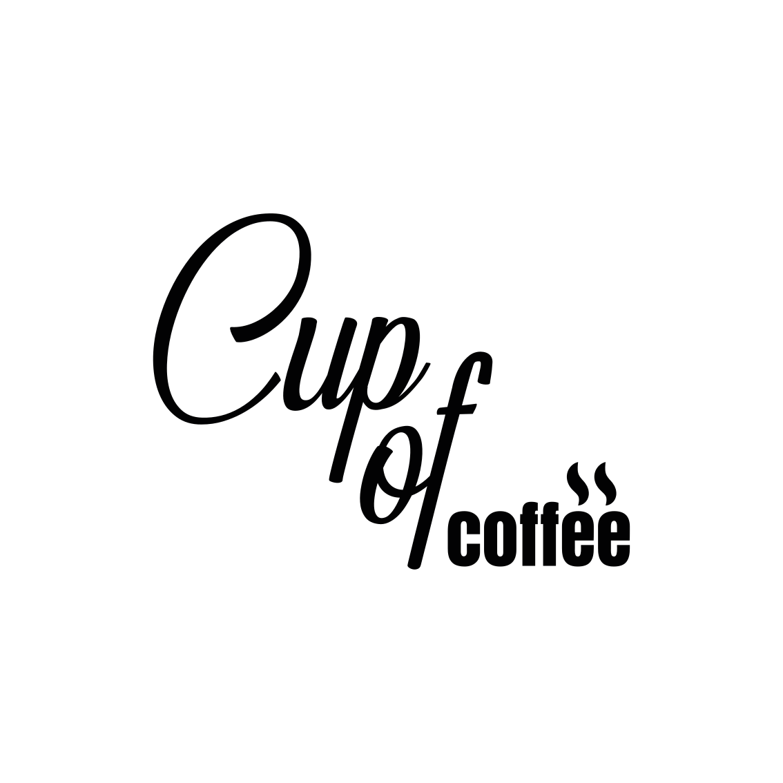 Poster küche tasse kaffee minimalistischer stil 3 - TenStickers