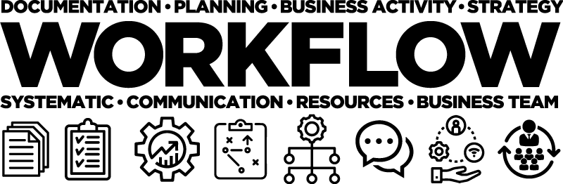 Poster büro für effektiven workflow - TenStickers