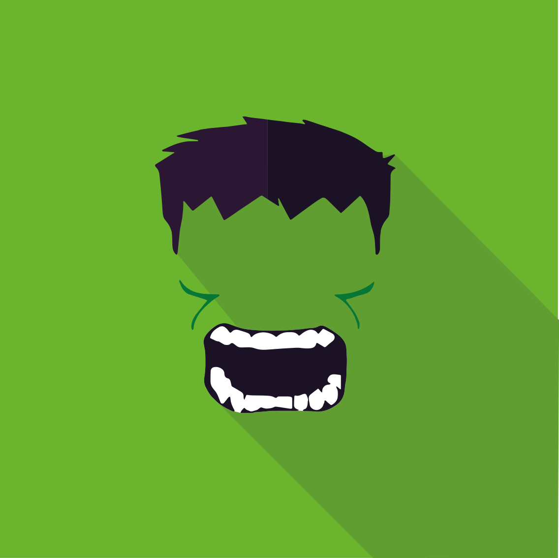 Poster teenagerzimmer grüner superheld - TenStickers