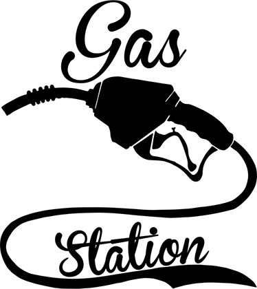 Vintage poster tankstelle wanddeko - TenStickers
