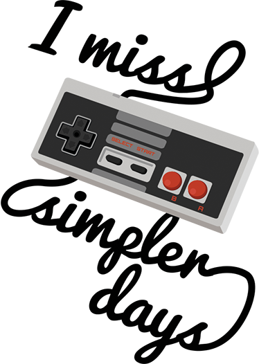 Vintage poster nostalgische sticker simpler tage - TenStickers