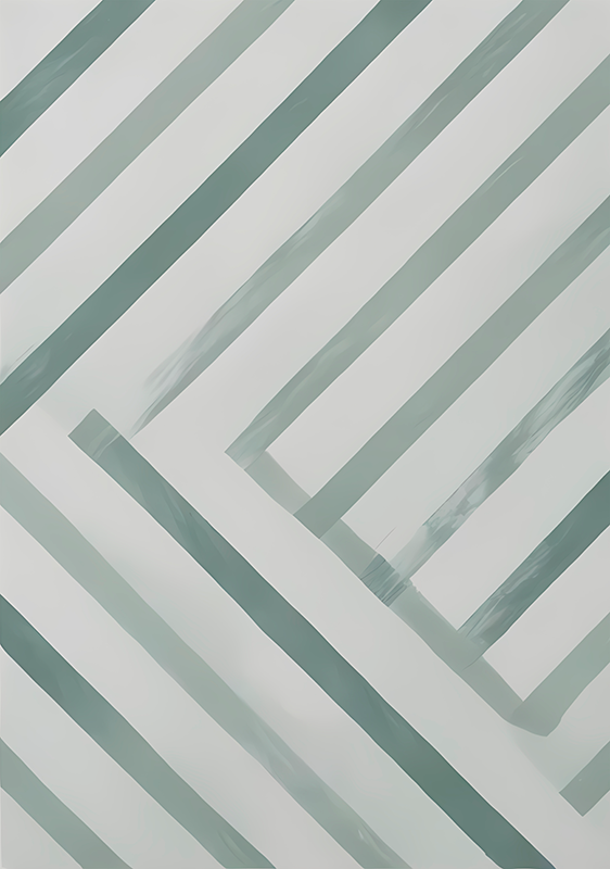 Poster abstrakt mit diagonalen streifen - TenStickers
