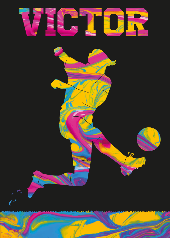 Poster fußball für echte fußballfans - TenStickers