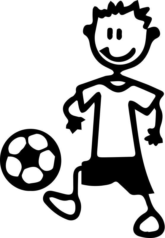 Poster fußball jugador de futbol kunstwerk - TenStickers