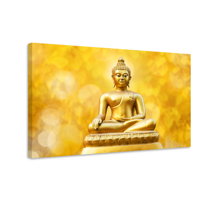 Wandbild Buddha Triptico buda - TenStickers