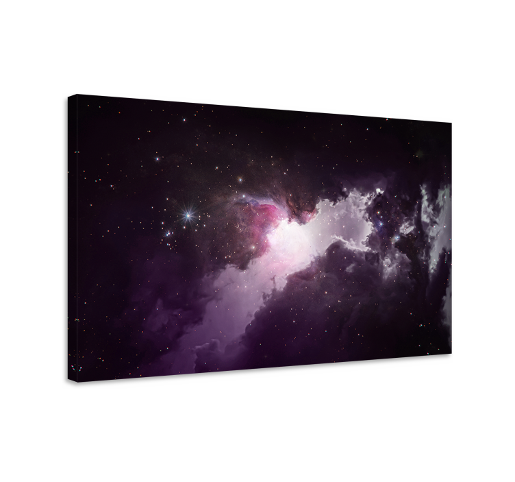 Wandbilder landschaft kosmische nebel szene - TenStickers