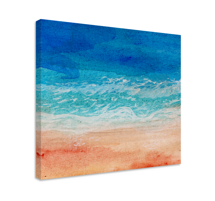 Wandbilder landschaft ozeanwelle der ruhe - TenStickers
