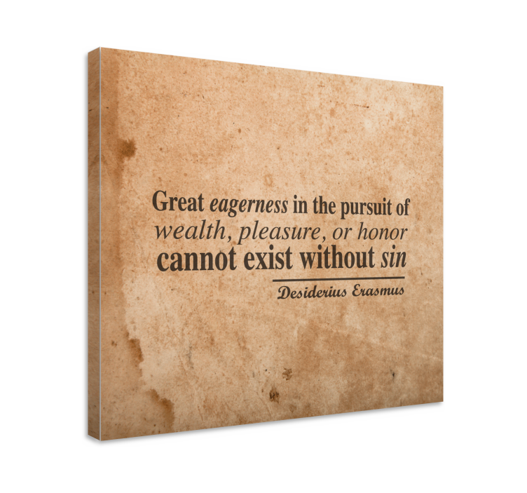 Wandbilder sprüche eifer und wohlstand - TenStickers