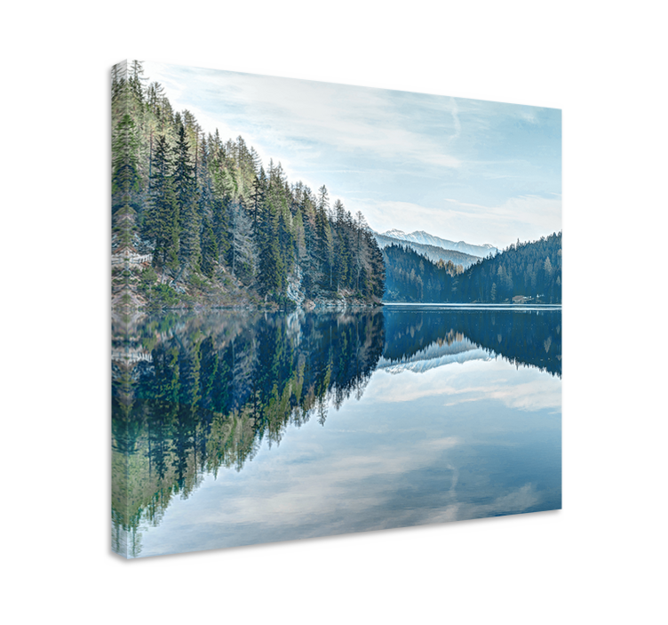 Wandbilder landschaft ruhige seespiegelung - TenStickers