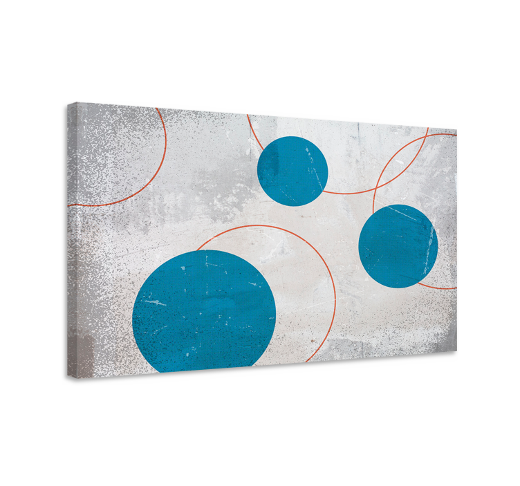 Kunst auf Leinwand Brutalismus Design - TenStickers