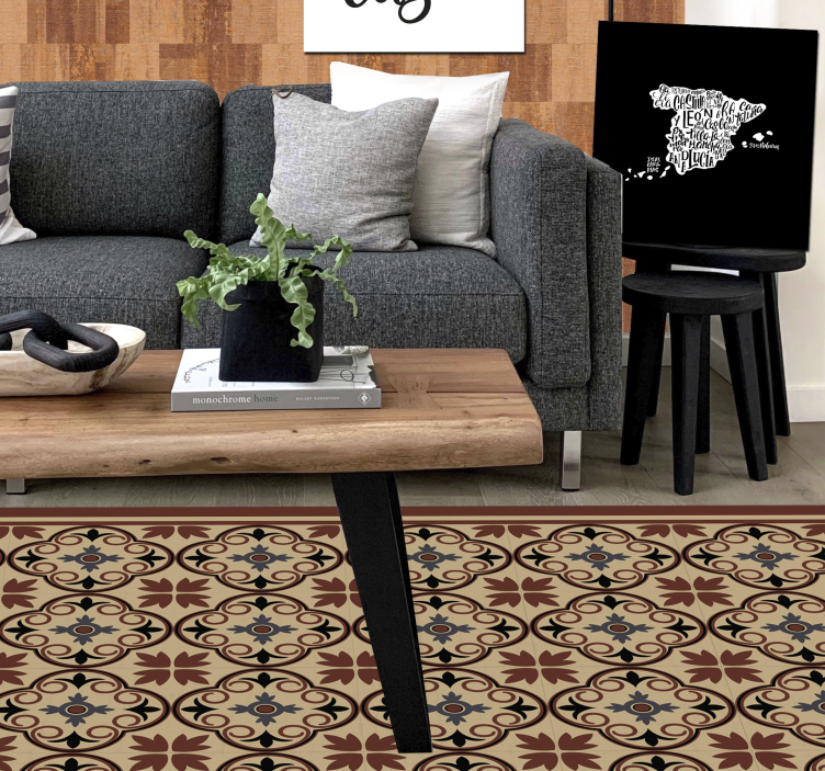 Weltkarte leinwand kreative karten-typografie - TenStickers