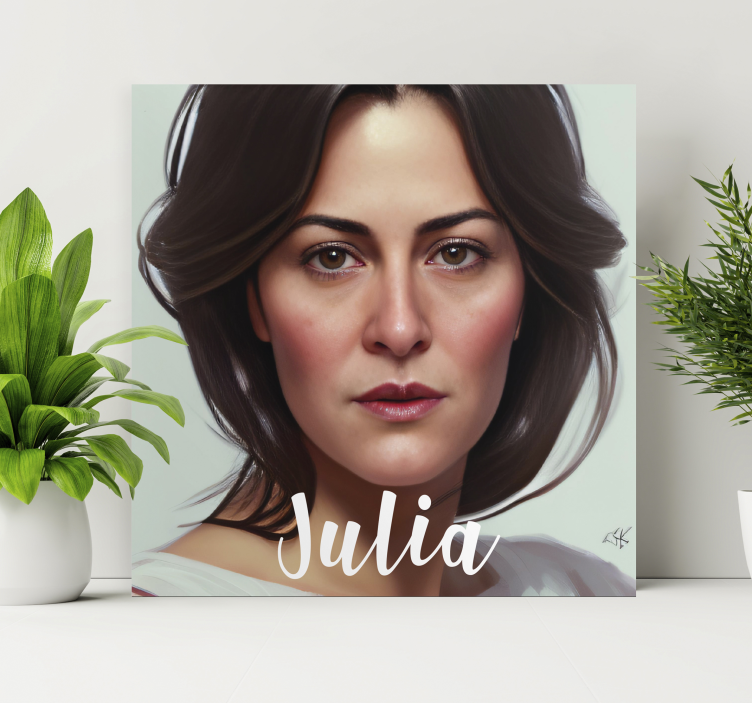 Leinwandbild personalisiert dein Avatar - TenStickers