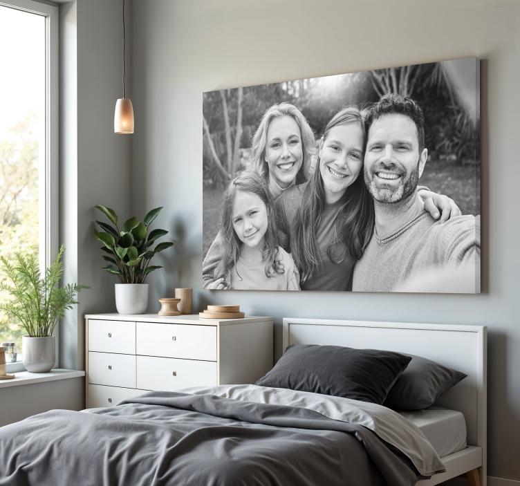 Personalisierte Leinwand familie - TenStickers