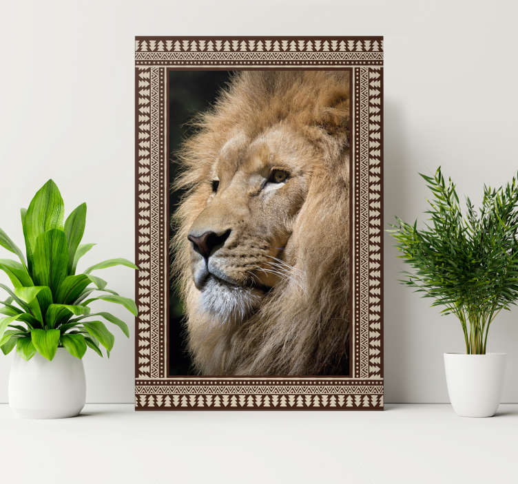 Leinwandbild Personalisiertes Foto Bohemian - TenStickers