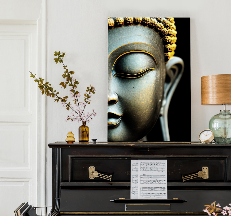 Leinwandbild Zen Budda Design - TenStickers