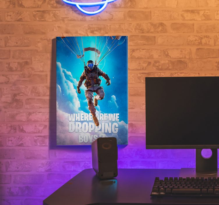 Videospiele Leinwandbilder Karakter - TenStickers